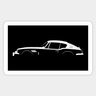 Triumph GT6 Silhouette Sticker